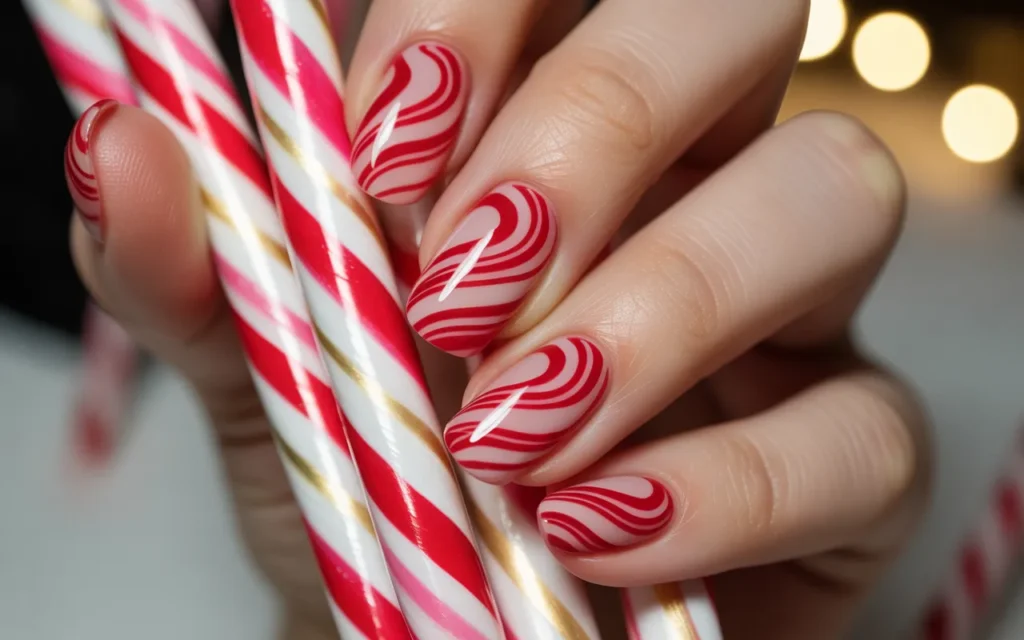 Peppermint Swirl Art