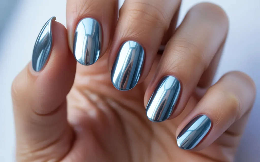 Bold Chrome in Icy Hues