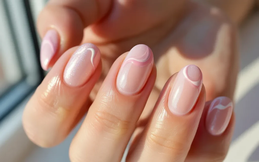 Pastel Glazed Donut Nails