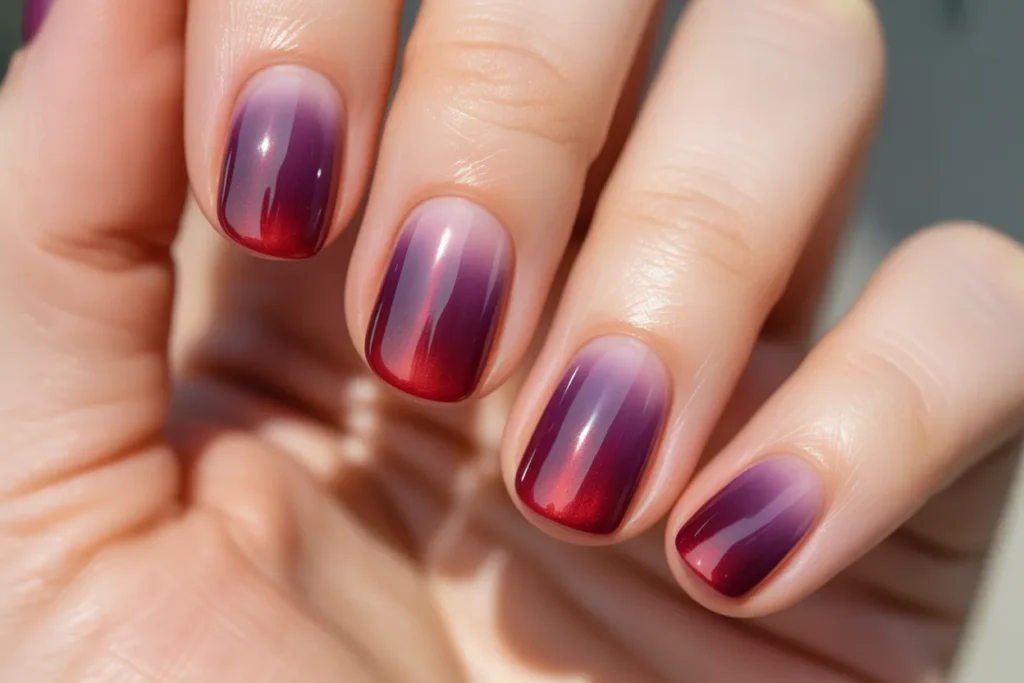 Aura Effect Nails – Subtle and Ethereal