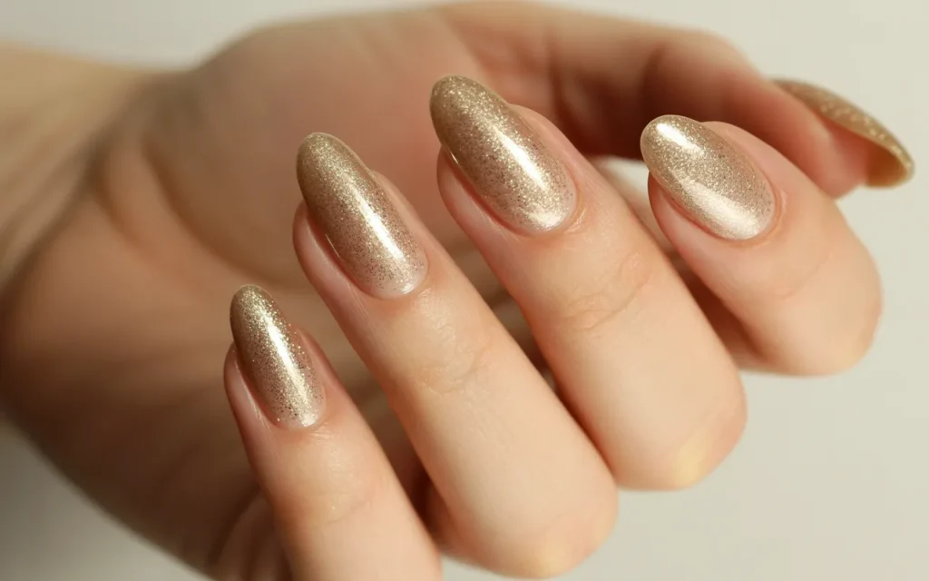 Glitter Gradient Nails