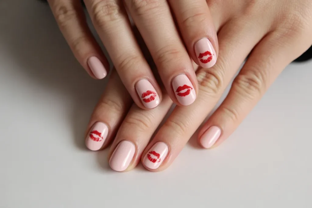 Minimalist Kiss Design