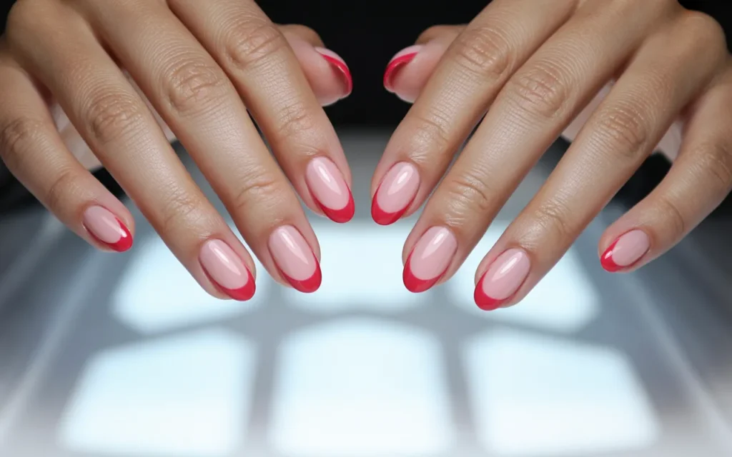 Upside-Down French Tips