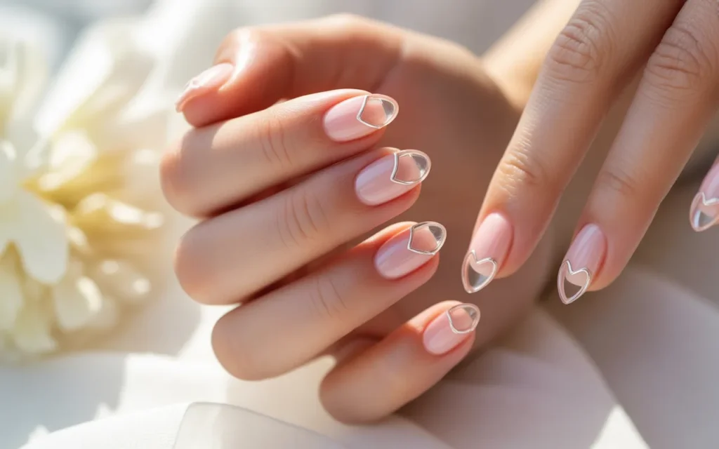 Negative Space Heart Accents