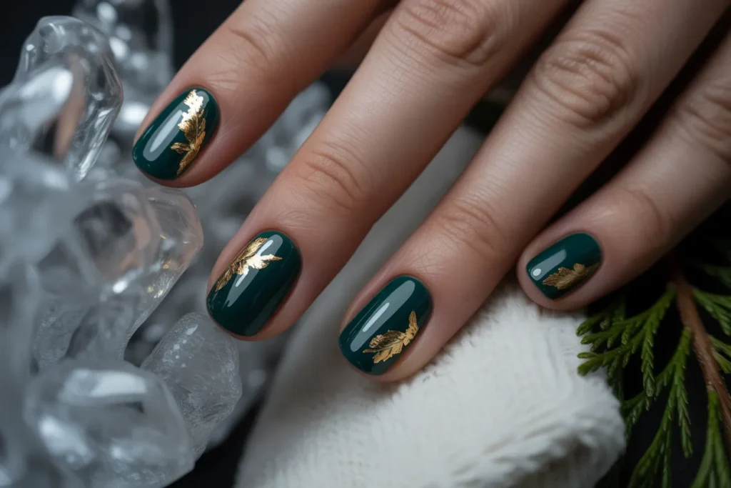 Emerald Green Gemstone Shine