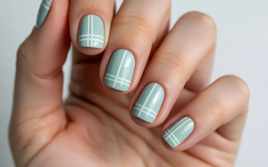 Light Mint with White Accents