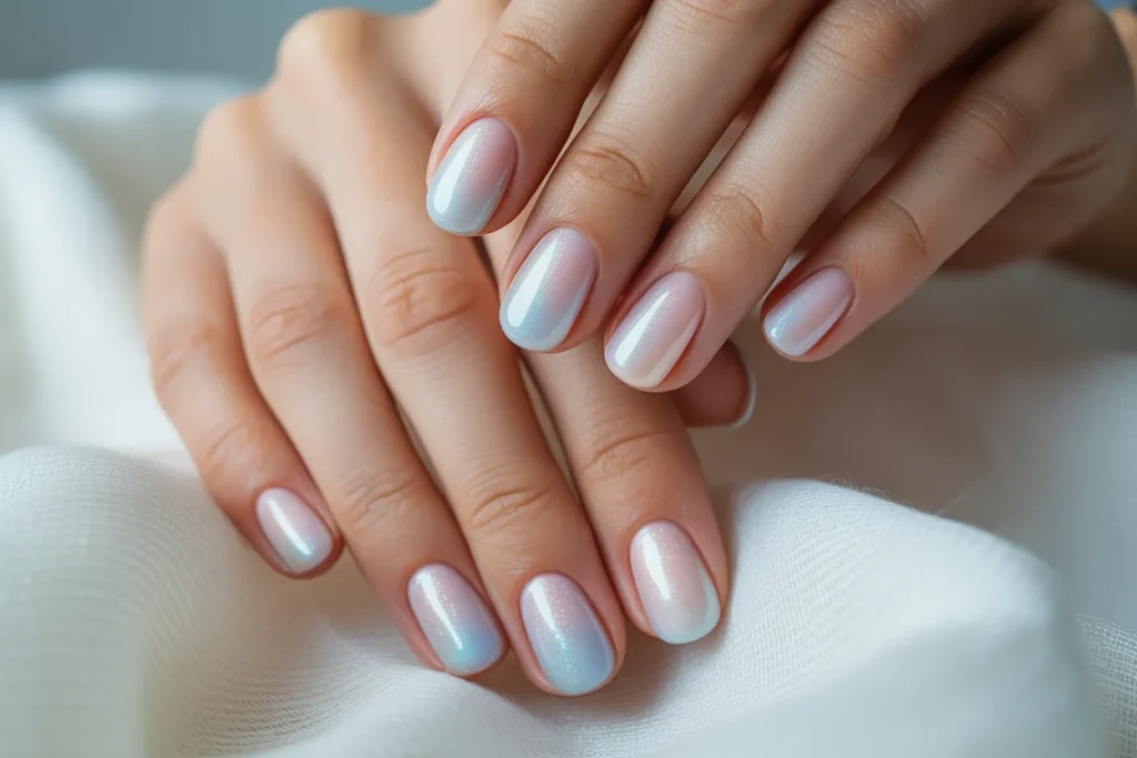 Pastel Gradient Nails – Soft and Dreamy