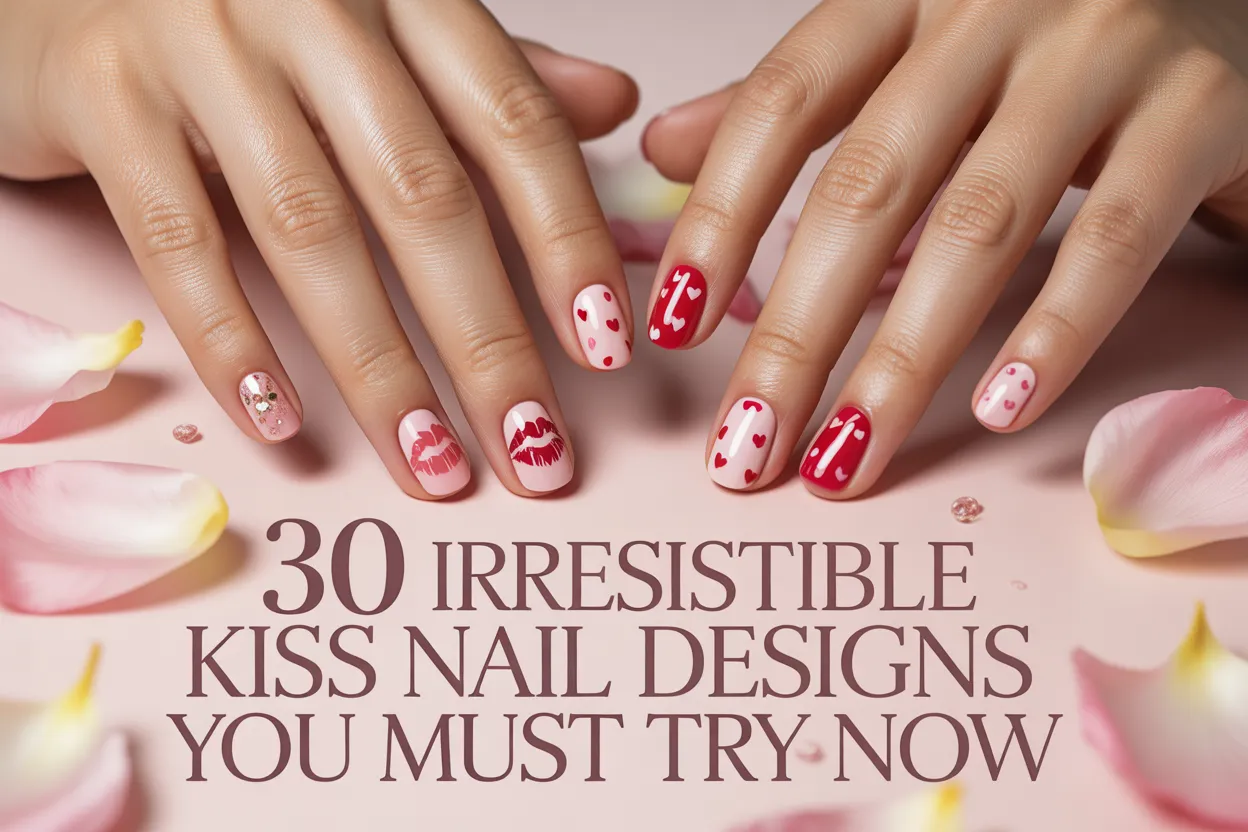 30 Irresistible Kiss Nail Designs You Must Try Now