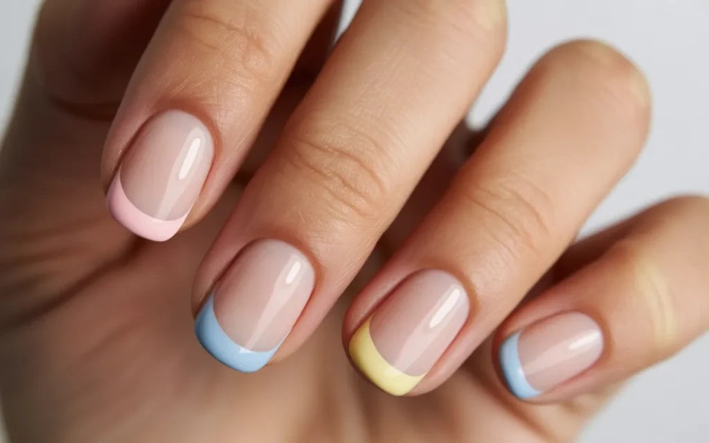 Pastel Colorful French