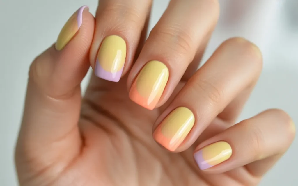 Butter Nails Sunset
