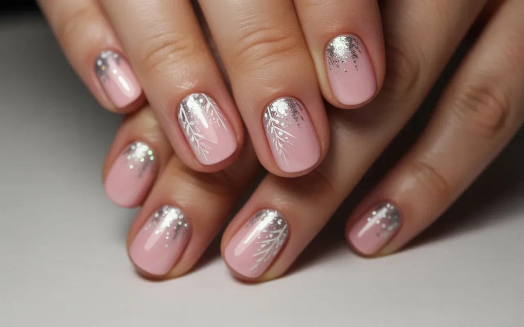 Pink & Silver Sparkle