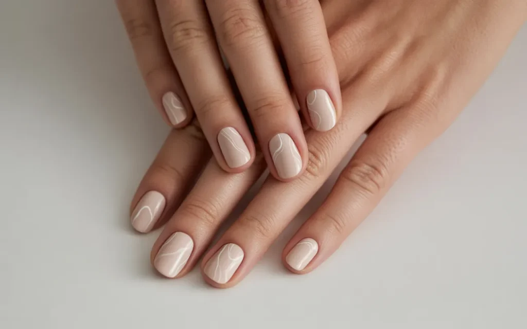 Minimalist Marble Swirls