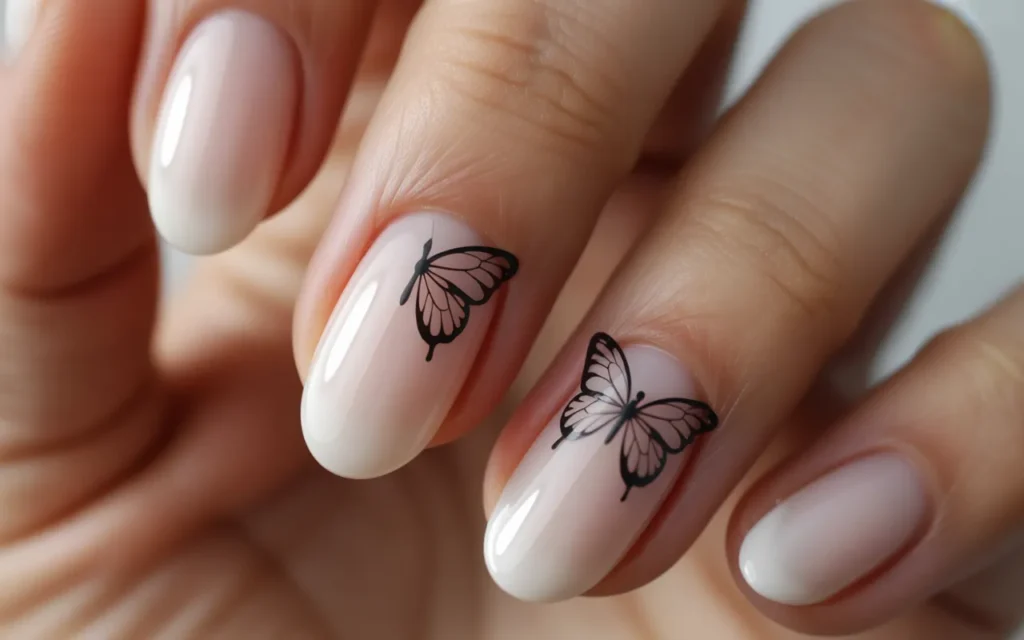 Milky Nude Butterflies