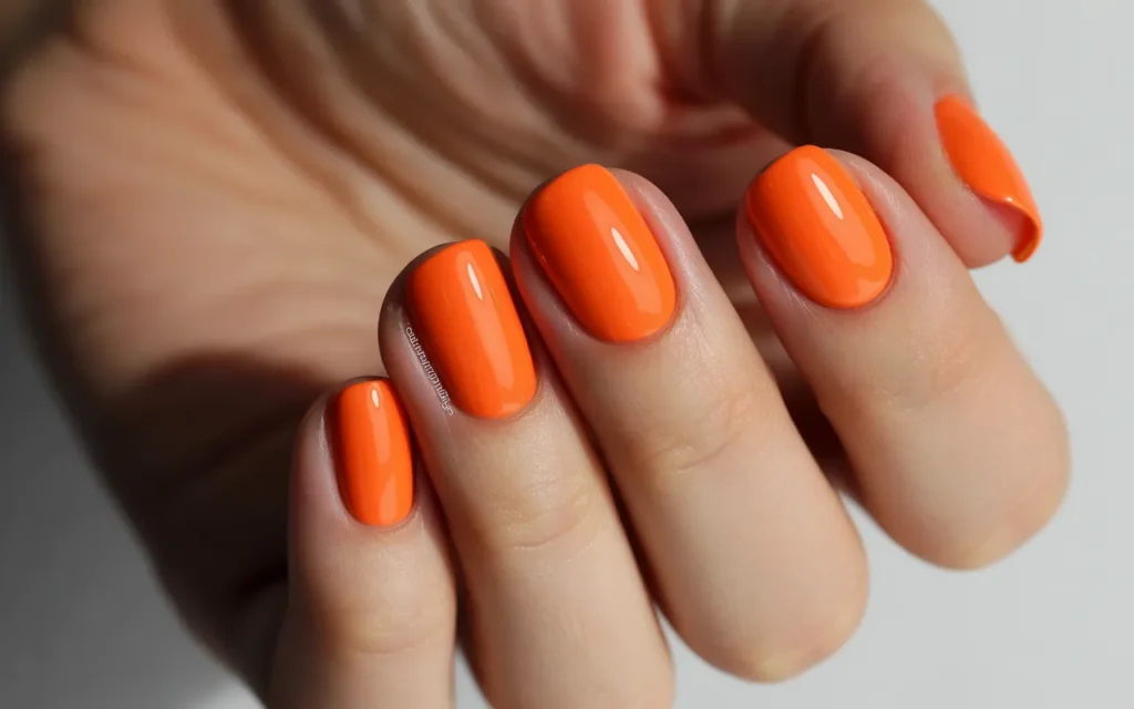 Bright Orange Minimal