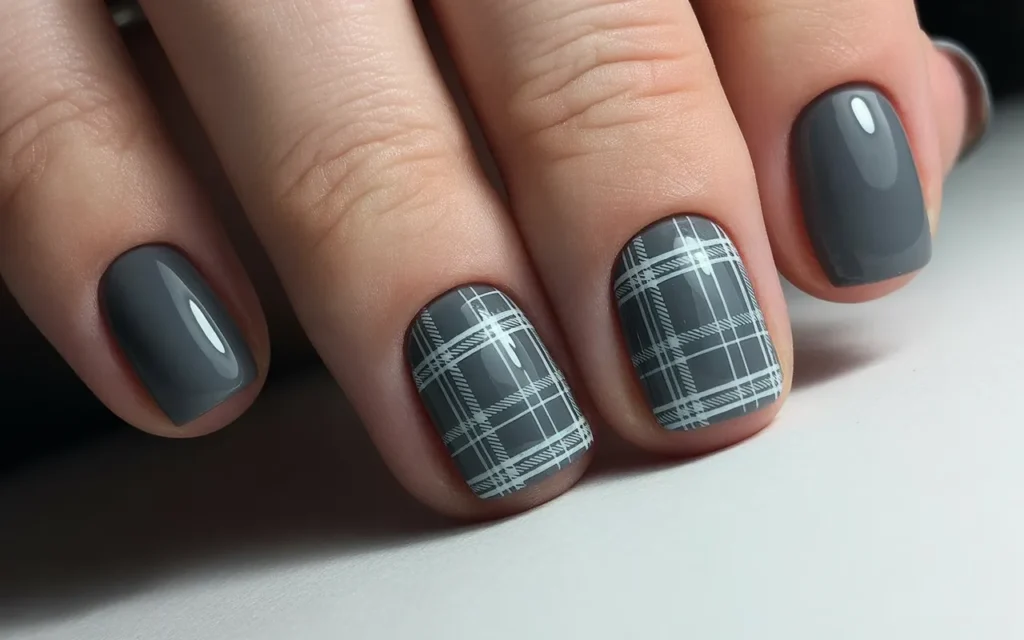 Silver Plaid