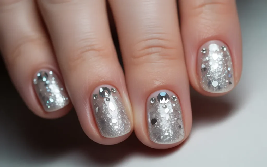Silver Rhinestones