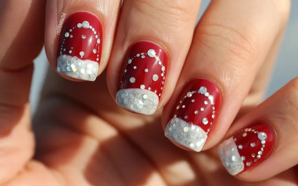 Snow Globe Nails