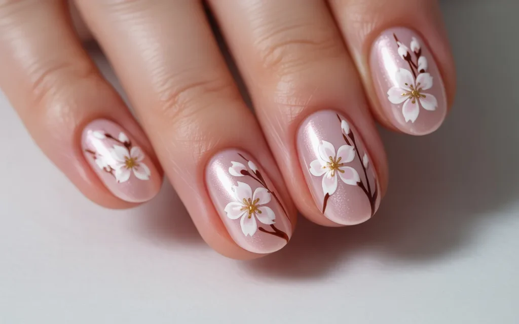 Soft Pink Florals