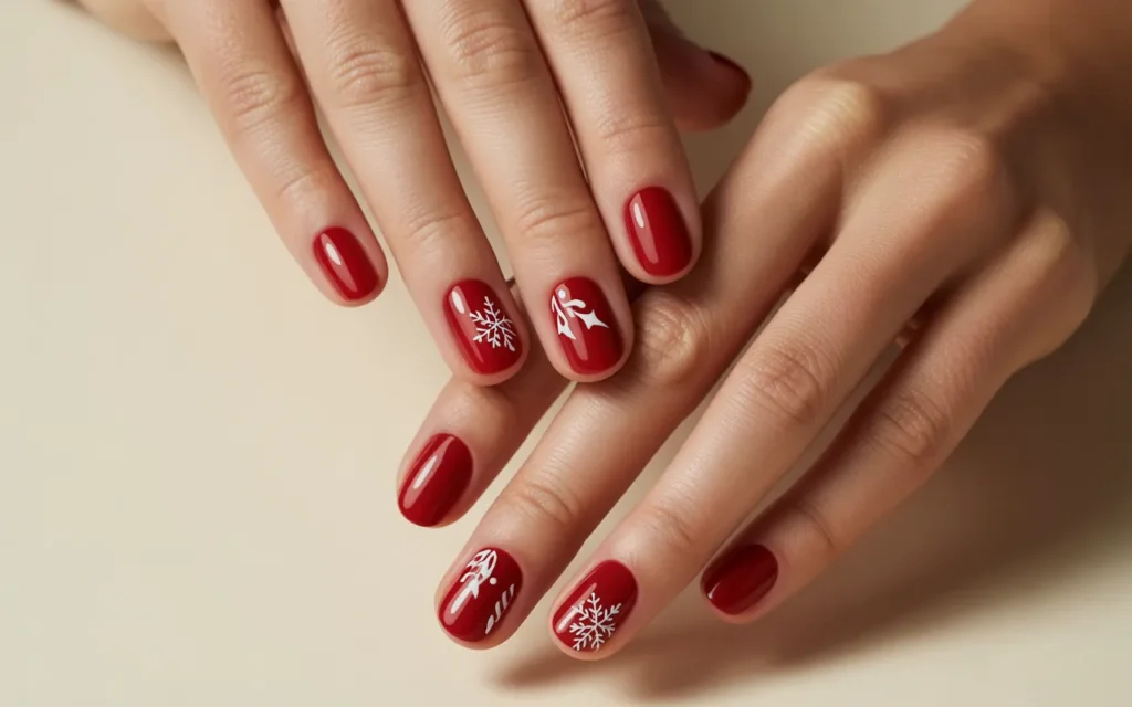 Classic Red and White