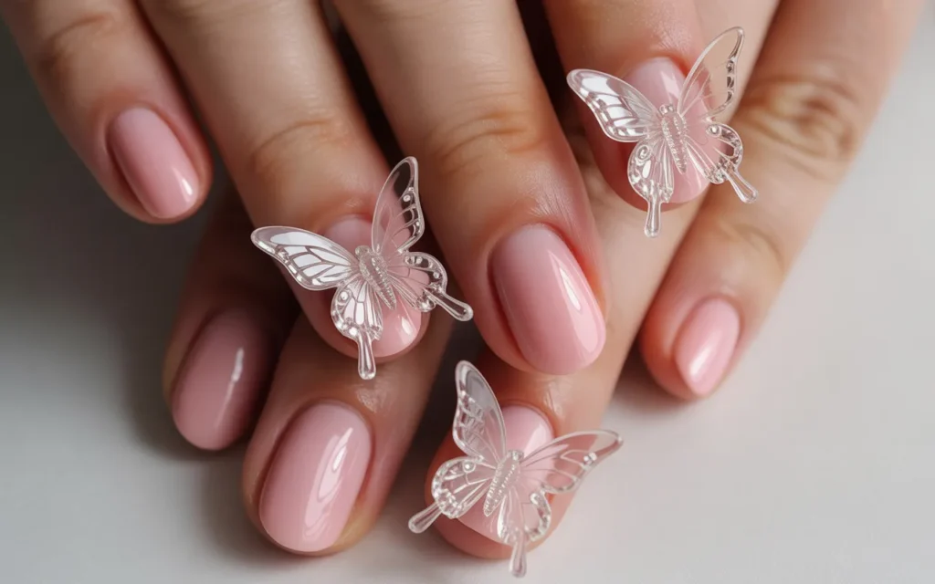 3D Butterfly Accents