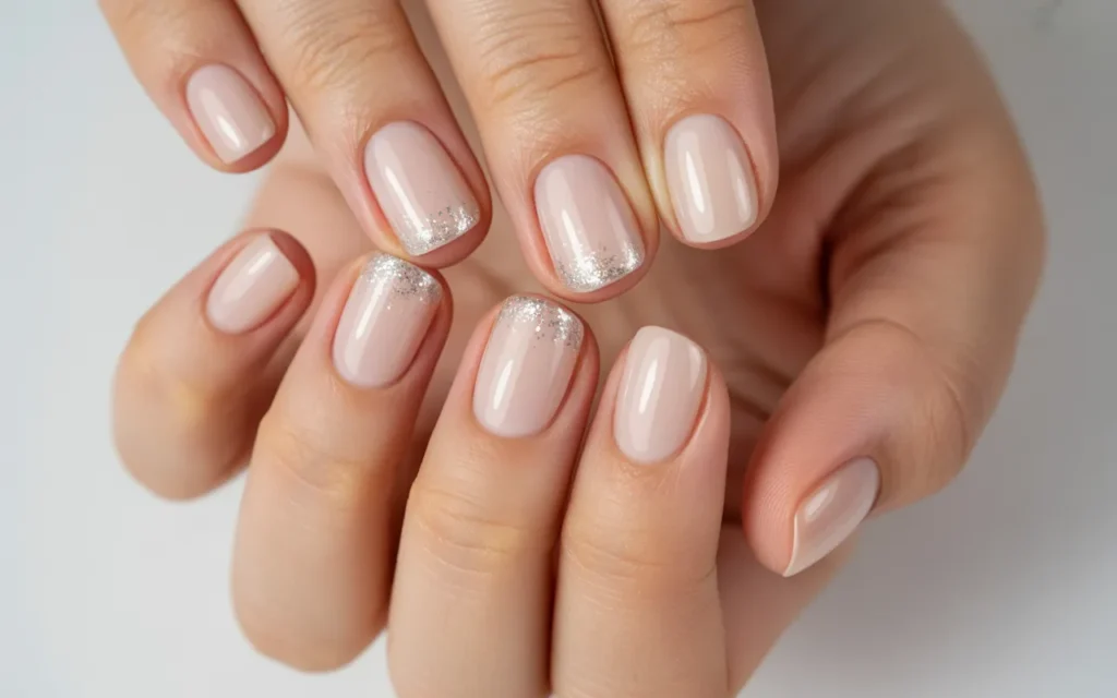 Subtle Glitter Touch