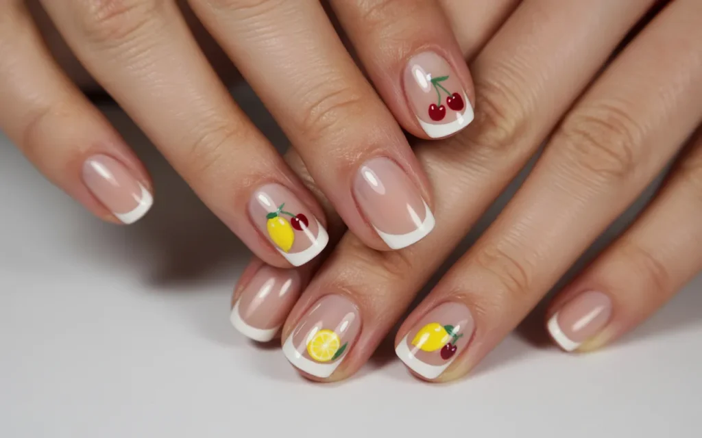 Fruity French Tips