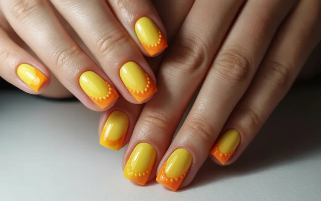 Textured French Tips